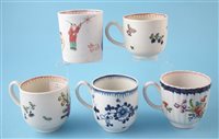 Lot 117 - Four Liverpool Christian's coffee cups and a coffee can