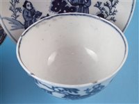 Lot 120 - Four Liverpool Pennington tea bowls and saucers