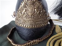 Lot 39 - 16th Lancers helmet.