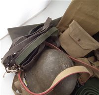 Lot 94 - Large collection of webbing and Sten gun magazines.