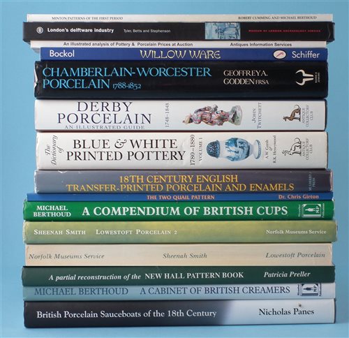 Lot 172 - Sixteen ceramic reference books