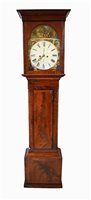 Lot 398 - A mid 19th century mahogany longcase clock by John Cameron, Kilmarnock (1836-9)