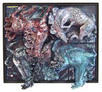 Lot 194 - San Polo horses ceramic plaque