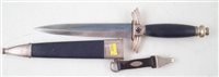 Lot 179 - German Third Reich gliders dagger