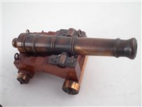 Lot 5 - Two model cannons