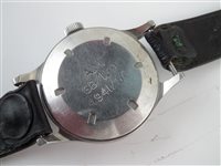 Lot 173 - An RAF Omega manual wind wristwatch
