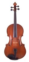 Lot 2 - Douglas Perry viola with snake wood bow and case