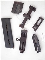 Lot 28 - Collection of sights, and two magazines