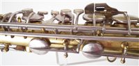 Lot 134 - Dearman President Tenor Saxophone with case