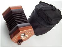 Lot 141 - Stagi English concertina in soft case