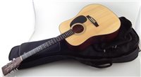 Lot 107 - Tanglewood steel string acoustic guitar in case
