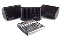 Lot 151 - Galaxy PA system with Behringer mixer