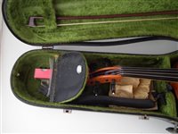 Lot 4 - John Cresswell Viola with bow, case and accessories.