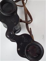Lot 114 - Cased set of British military binoculars