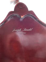 Lot 10 - Joseph Boudit double bass, case, stand, bow and tutor books