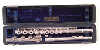 Lot 118 - Rudall Carte flute with case