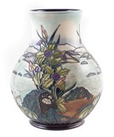 Lot 277 - Moorcroft  Islay pattern vase