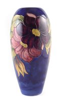 Lot 300 - Moorcroft clematis pattern vase