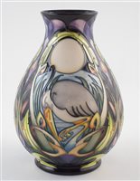 Lot 272 - Moorcroft Shearwater Moon vase