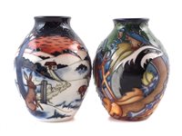 Lot 249 - Two small Moorcroft vases