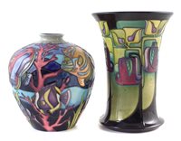Lot 292 - Two Moorcroft vases