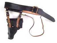 Lot 43 - Russian dress belt and holster