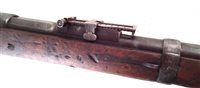 Lot 143 - Mauser 71/84 11mm bolt action rifle