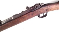 Lot 143 - Mauser 71/84 11mm bolt action rifle