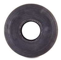 Lot 57 - Aircraft tail wheel tyre reputed to be from a Spitfire