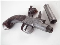 Lot 127 - Flintlock pistol