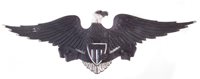 Lot 63 - United States Army alloy gate insignia