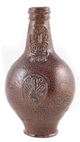 Lot 185 - German stoneware Bellarmine jug