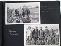 Lot 68 - WW2 German Prisoner of War Stalag IVB photograph album
