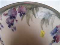Lot 72 - Moorcroft wisteria pattern vase