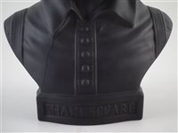 Lot 308 - Wedgwood Shakespeare black basalt bust
