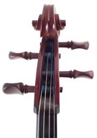Lot 161 - Cello 4/4 with bow and Ritter case
