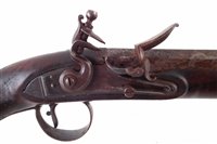 Lot 171 - Flintlock belt pistol